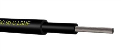 Draka Sun Betax 125, Cable Solar 4 mm2,  aislamiento doble, 1,8kV DC